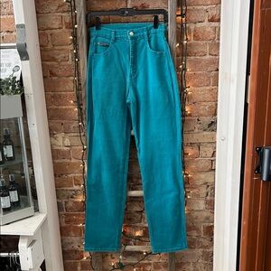 Roper Women's Vintage Straight Leg Jeans in Teal